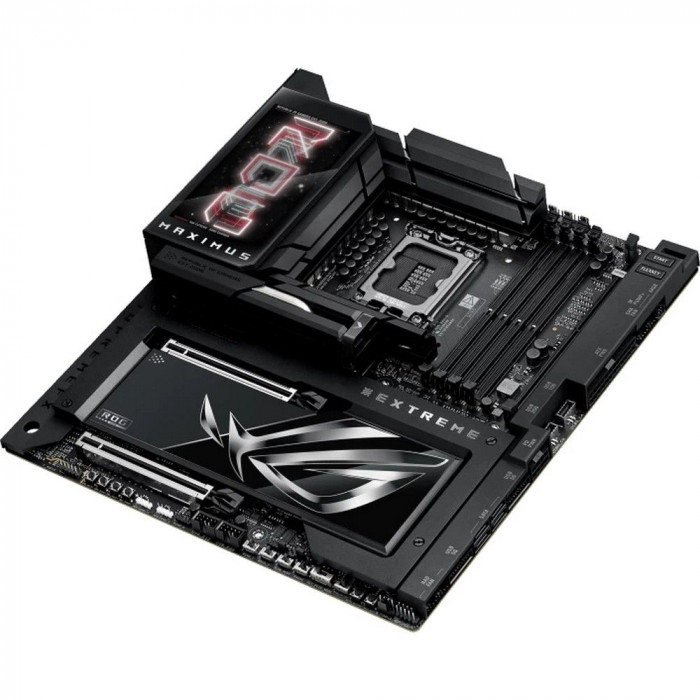 Материнская плата ASUS ROG MAXIMUS Z890 EXTREME LGA1851 E-ATX 4xDDR5 2xPCIEx16 PCIEx4 4xM.2 2xThunderbolt 2xUSB-C HDMI 2.5GLAN 10GLAN Wi-Fi 7