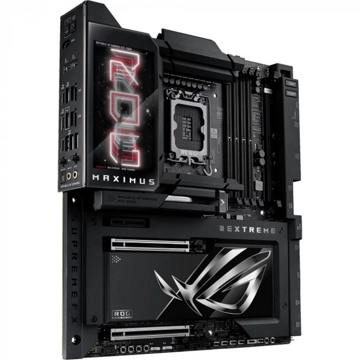 Материнская плата ASUS ROG MAXIMUS Z890 EXTREME LGA1851 E-ATX 4xDDR5 2xPCIEx16 PCIEx4 4xM.2 2xThunderbolt 2xUSB-C HDMI 2.5GLAN 10GLAN Wi-Fi 7