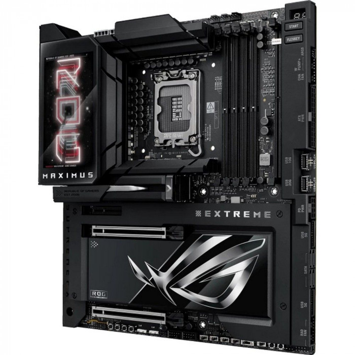 Материнская плата ASUS ROG MAXIMUS Z890 EXTREME LGA1851 E-ATX 4xDDR5 2xPCIEx16 PCIEx4 4xM.2 2xThunderbolt 2xUSB-C HDMI 2.5GLAN 10GLAN Wi-Fi 7