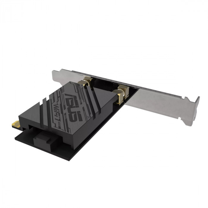 Сетевой адаптер ASUS PCE-BE92BT WiFi 7 Bluetooth 5.4 5764+2882+688Mbps 6GHz/5GHz/2.4GHz