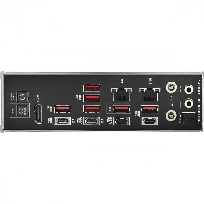 Материнская плата ASUS ROG CROSSHAIR X870E HERO AM5 ATX 4xDDR5 2xPCIEx16 5xM.2 4xUSB-C HDMI 2.5GLAN 5GLAN Wi-Fi 7