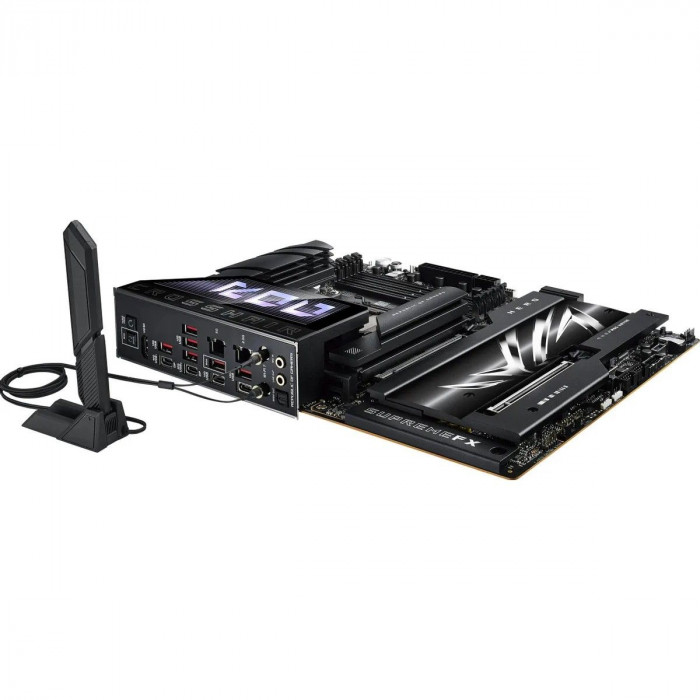 Материнская плата ASUS ROG CROSSHAIR X870E HERO AM5 ATX 4xDDR5 2xPCIEx16 5xM.2 4xUSB-C HDMI 2.5GLAN 5GLAN Wi-Fi 7