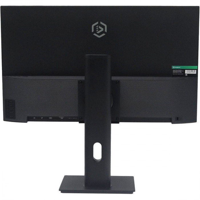 Монитор 23.8' Raskat I24F10DAP 23.8' (IPS, 1920-1080, VGA+HDMI+DP, 5ms, 178°/178°, 1000:1, 100Hz, Pivot, Black)