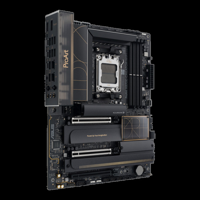 Материнская плата ASUS PROART X870E-CREATOR WIFI AM5 ATX 4xDDR5 3xPCIEx16 4xM.2 3xUSB-C DP HDMI 2.5GLAN 10GLAN Wi-Fi 7