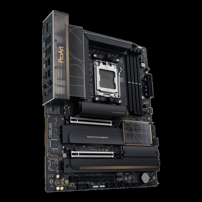 Материнская плата ASUS PROART X870E-CREATOR WIFI AM5 ATX 4xDDR5 3xPCIEx16 4xM.2 3xUSB-C DP HDMI 2.5GLAN 10GLAN Wi-Fi 7