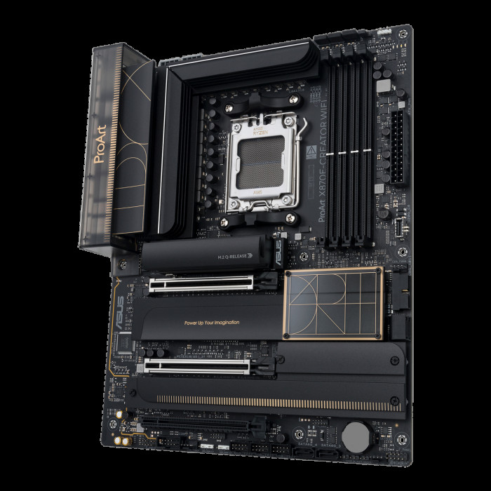 Материнская плата ASUS PROART X870E-CREATOR WIFI AM5 ATX 4xDDR5 3xPCIEx16 4xM.2 3xUSB-C DP HDMI 2.5GLAN 10GLAN Wi-Fi 7