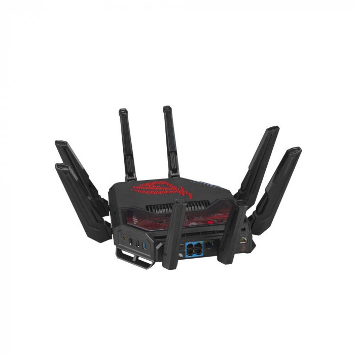 Маршрутизатор ASUS GT-BE19000 WiFi 7 2х10G 4х2.5G 2xUSB 11529+5764+1376Mbps 6GHz/5GHz/2.4GHz