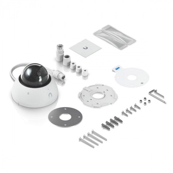 Камера видеонаблюдения Ubiquiti UniFi Protect Camera AI Dome 4K (8MP), 30 к/с, 109,9°, ИК-подсветка до 40 м