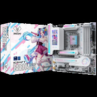 Материнская плата Maxsun MS-iCraft B860M CROSS PRO B860, LGA1851, 4*DDR5, 1*PCIEx16, 1*PCIEx4, 3*M.2, 1*TypeC, 8*USB3.2Gen2, 2*USB3.2Gen1, 3*USB2.0, 4*SATA3.0, 5G, Type-C(DP), DP, HDMI, M-ATX, RTL
