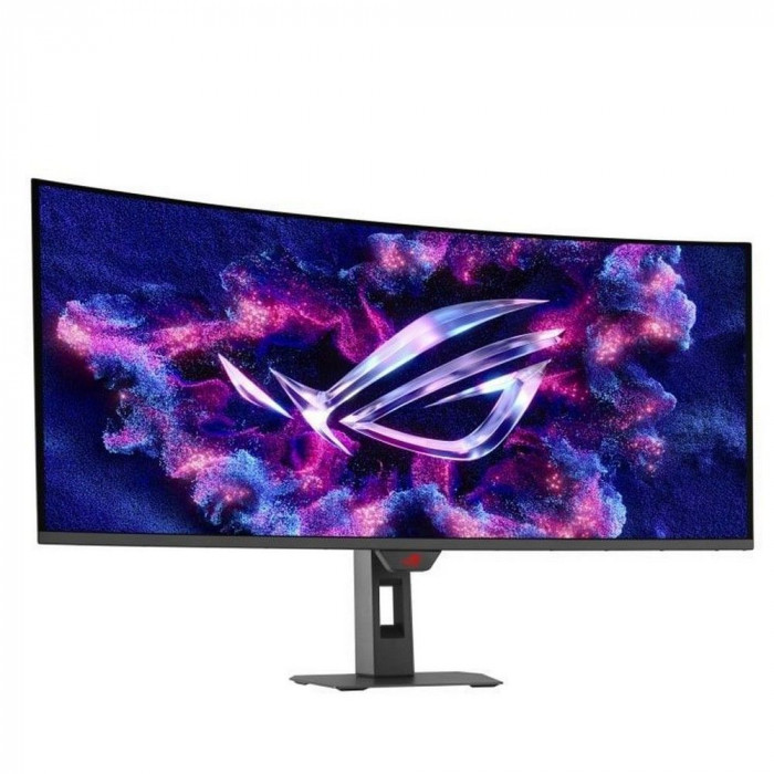 Монитор 34' ASUS XG34WCDG Curved QD-OLED, 3440x1440, 175Hz, 0,03ms, 250сd/m, 1500000:1, HDR10 | 2xHDMI(2.1), DP(1.4), Type-C(PD-15W), 2xUSB3.2 | HAS, Swivel, InPSU, Vesa 100, Black