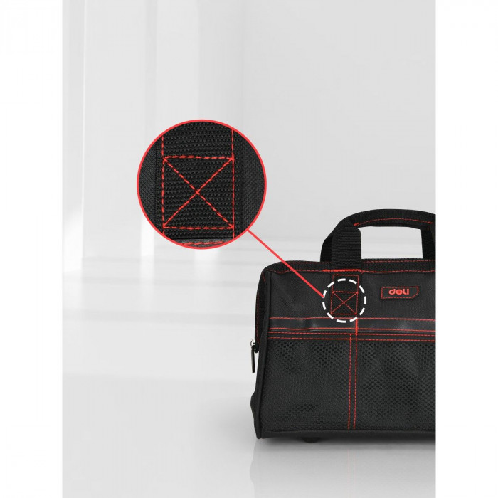 Сумка для инструментов Deli DL430903 'Black Edition'