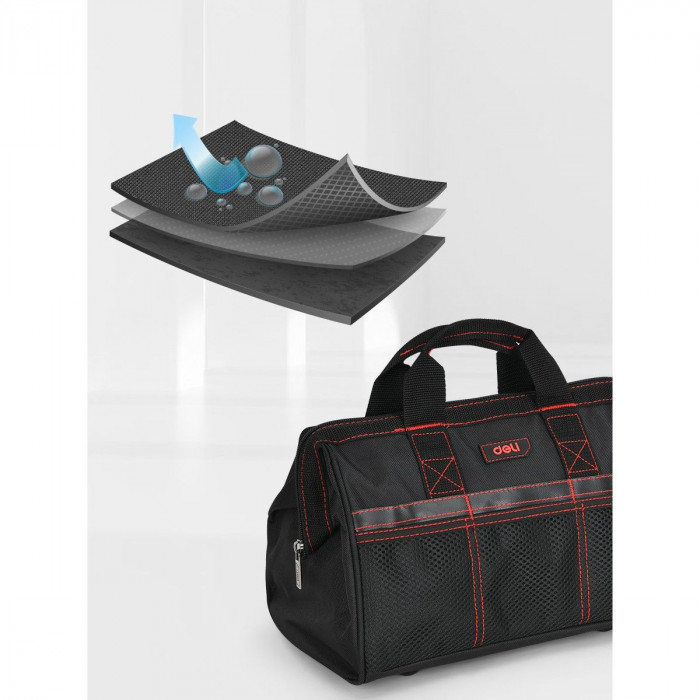 Сумка для инструментов Deli DL430903 'Black Edition'