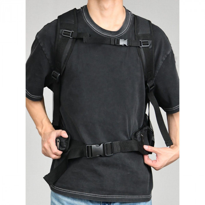 Рюкзак для инструментов Deli DL430908 'Black Edition'
