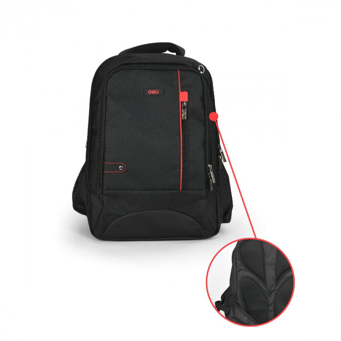 Рюкзак для инструментов Deli DL430908 'Black Edition'