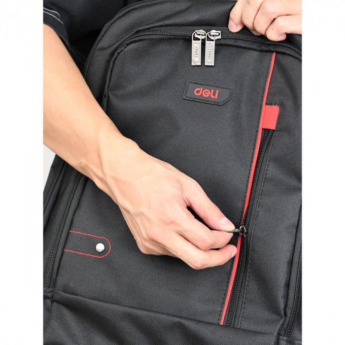 Рюкзак для инструментов Deli DL430908 'Black Edition'