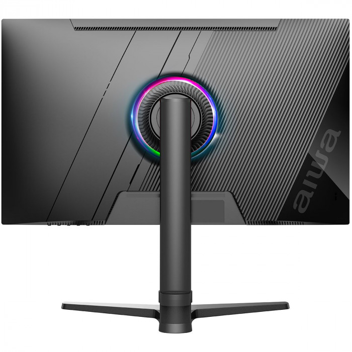 Монитор 27' AIWA MD2715  IPS, 2560x1440, 240Hz, 1ms, 350сd/m, 1000:1, HDR | 2xHDMI(2.0), 2xDP(1.2) | HAS, Pivot, Swivel, ExPSU, Speakers, Vesa 75, Black