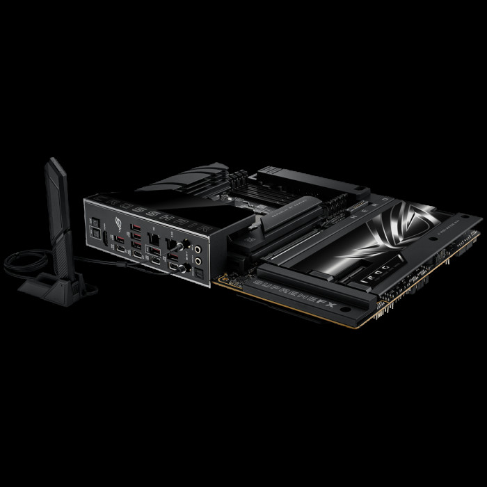 Материнская плата ASUS ROG CROSSHAIR X870E HERO BTF AM5 ATX 4xDDR5 PCIEx16 PCIEx4 5xM.2 4xUSB-C HDMI 5GLAN 2.5GLAN Wi-Fi 7
