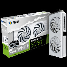 Видеокарта Palit RTX5060Ti WHITE OC 16GB GDDR7 128bit 3xDP HDMI 2FAN RTL
