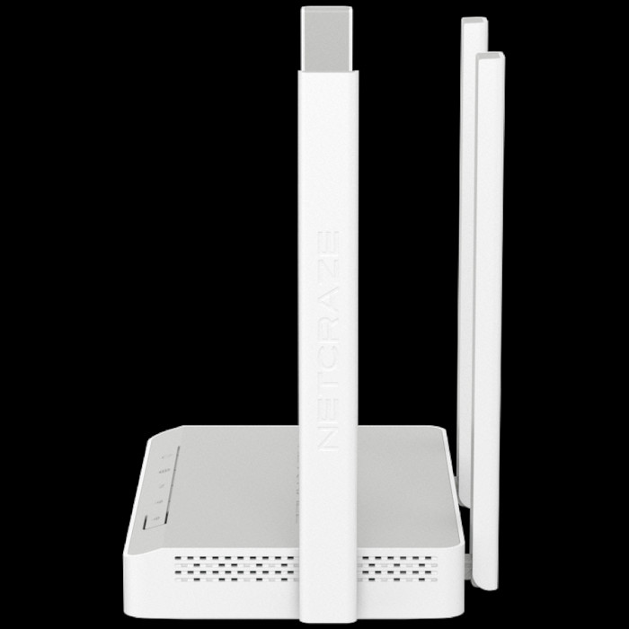 Маршрутизатор (Keenetic) Netcraze Viva (NC-1913) Гигабитный интернет-центр с Mesh Wi-Fi 5 AC1200,  4-портовым Smart-коммутатором и многофункциональным портом USB