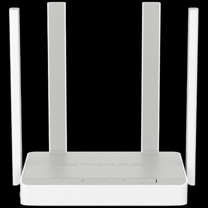 Маршрутизатор (Keenetic) Netcraze Viva (NC-1913) Гигабитный интернет-центр с Mesh Wi-Fi 5 AC1200,  4-портовым Smart-коммутатором и многофункциональным портом USB