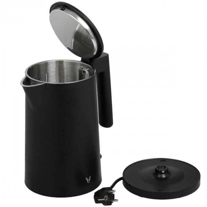 Чайник электрический Viomi Double-layer kettle Black V-MK171A