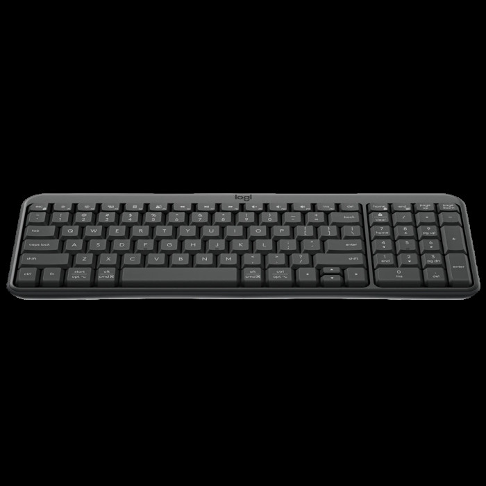 Клавиатура беспроводная BT Logitech K250, Graphite [920-013452]