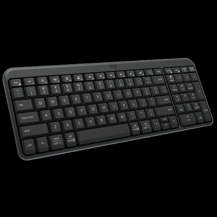 Клавиатура беспроводная BT Logitech K250, Graphite [920-013452]