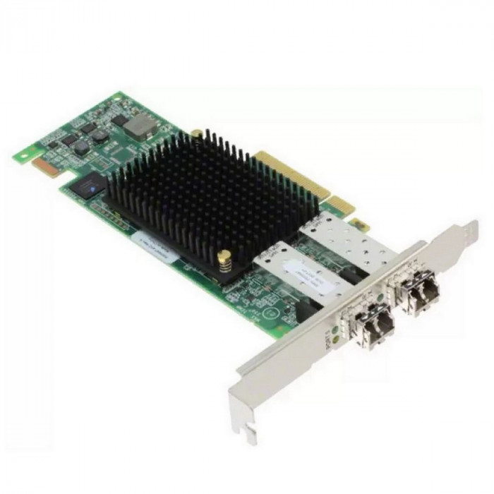 Сетевой адаптер Emulex LPe16002B-M6 Gen 5 (16GFC), 2-port, 16Gb/s, PCIe Gen3 x8, LC MMF 100m, трансиверы установлены, RTL