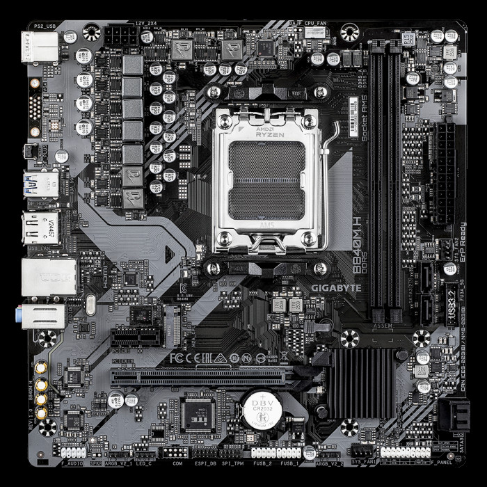 Материнская плата Gigabyte B840M H, RTL