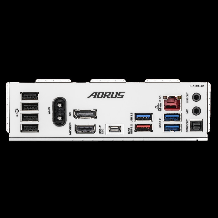 Материнская плата Gigabyte B760M AORUS ELITE WIFI6E GEN5, Socket 1700, Intel®B760, 4xDDR5-4800, HDMI+DP, 2xPCI-Ex16, 4xSATA3(RAID 0/1/5/10), 2xM.2, 8Ch Audio, 1x2.5GLan, WiFi, (4+4)xUSB2.0, (4+2)xUSB3.2, (1+1)xUSB3.2 Type-C™, mATX, RTL
