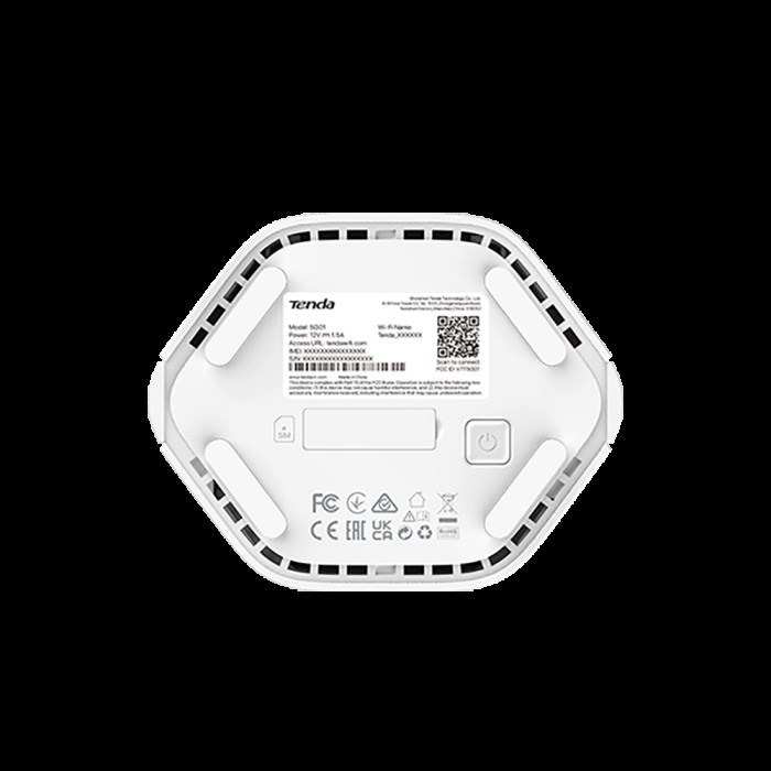 Маршрутизатор  Tenda 5G01 Двухдиапазонный Wi-Fi 6 и 5G роутер AX1500 2,4/5 ГГц, до 1501 Мбит/с, LAN/WAN 1x1 Гбит/с, WAN 1x1 Гбит/с, 1хNano SIM