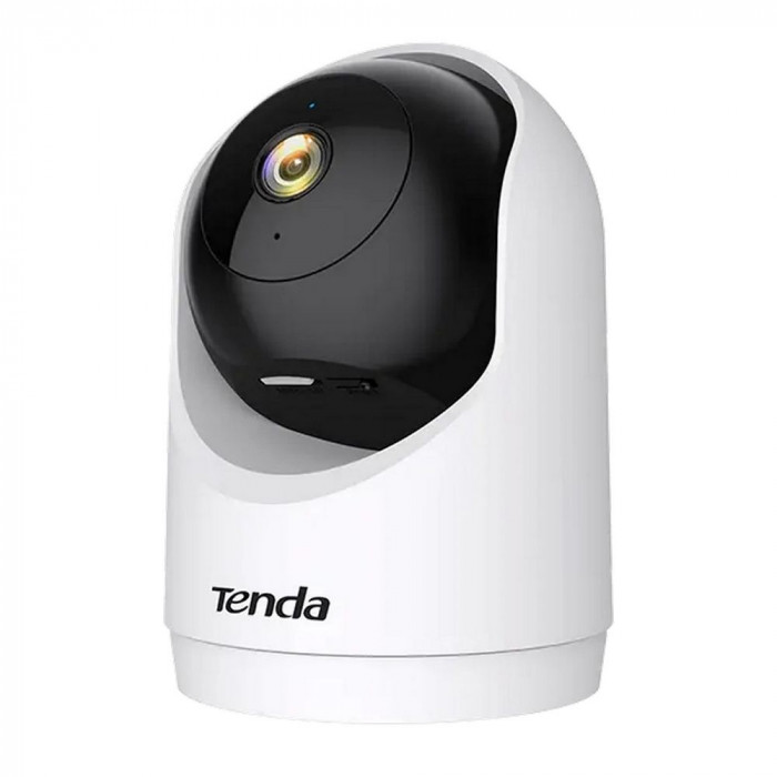 Tenda CP3 Панорамная камера наклонно-поворотная, 1920x1080 30 кадр./сек, CMOS 2 Мп, Wi-Fi, ночная съемка, датчик движения, белый