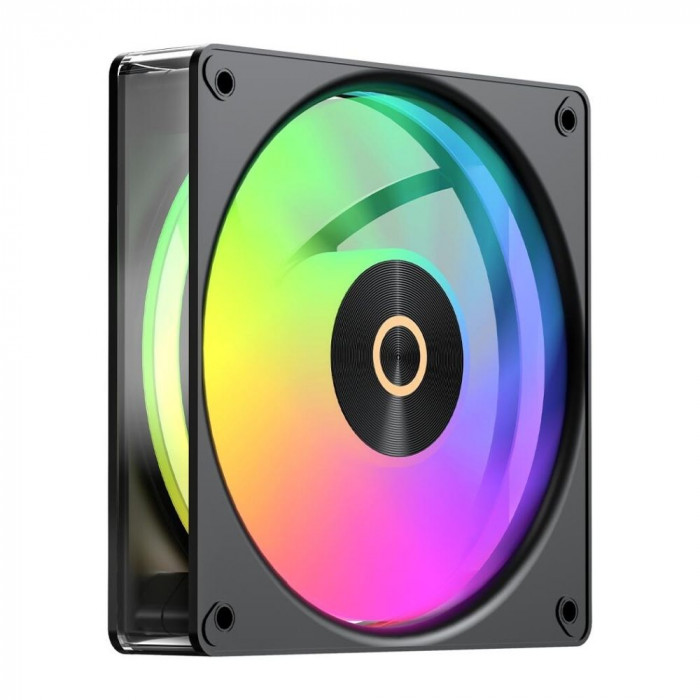 Корпус для ПК Ocypus Case Delta C74 BK ARGB ATX / win / black / 2 ARGB fans / no PSU /Tempered Glass