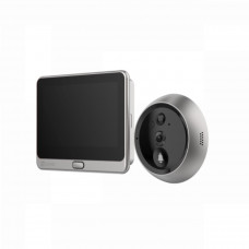 Сенсорный дверной глазок Ezviz DP2C Silver с поддержкой Wi-Fi
