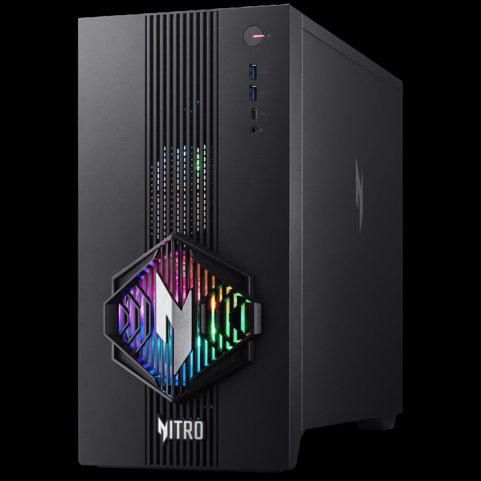 Настольный ПК Acer Nitro 30 N30-100 Intel Core Ultra 5 225F/32Gb/SSD1Tb/RTX5070 12Gb/PSU 850W/NoOS/Black (DG.E5GCD.00K)