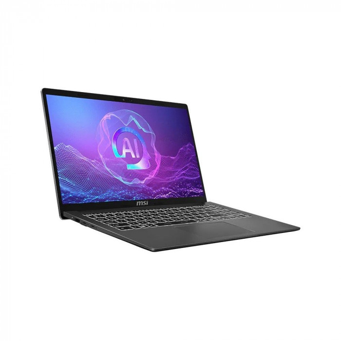 Ноутбук MSI Modern A15 AI+ F3HMG-040XRU AMD Ryzen AI 5 330/16Gb (2*8 D5)/SSD512Gb/UMA/15.6'/IPS/FHD/1920x1080/60Hz/NoOS/RJ-45/Grey/1.7kg