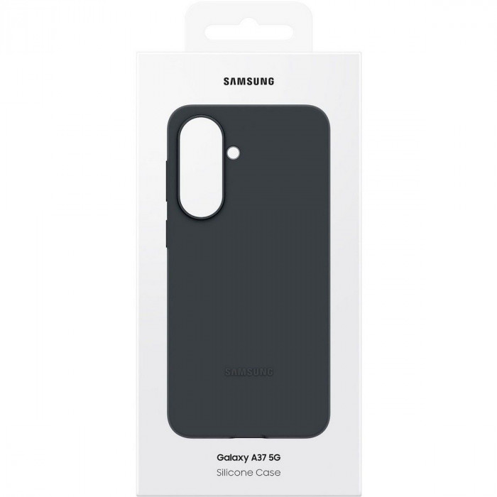 Чехол-накладка Silicone Case A37 5G, чёрный (EF-PA376CBEGRU)