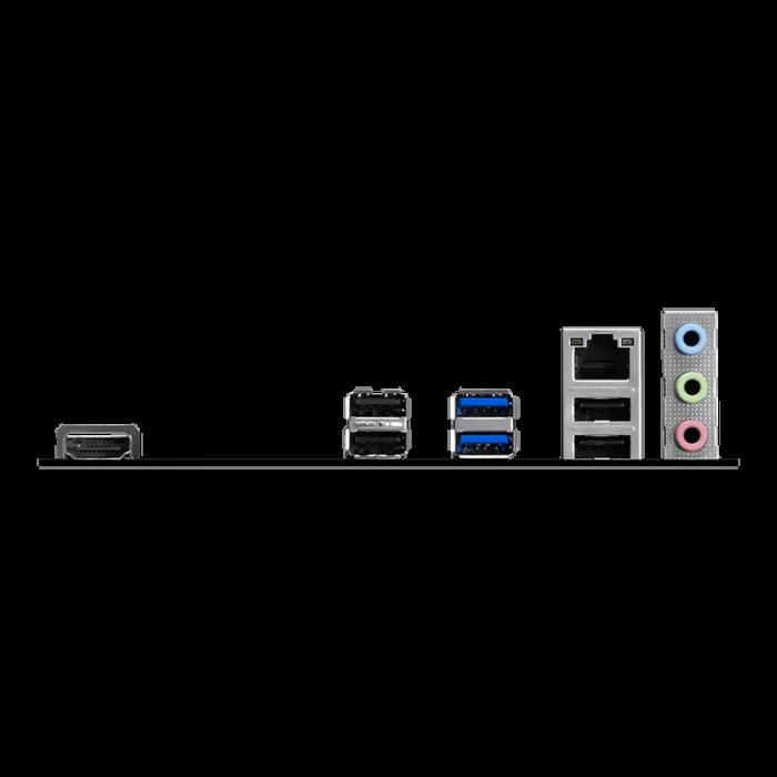 Материнская плата MSI PRO H610M-S WIFI H610, LGA1700, 2*DDR5, 1*PCIEx16, 1*PCIEx1, 1*M.2, 4*USB3.2Gen1, 8*USB2.0, 2*SATA3.0, 1G, HDMI, M-ATX, RTL