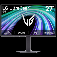 Монитор 27' LG 27G550B-B   IPS, 1920x1080, 300Hz, 1ms, 300сd/m, 1000:1, HDR10 | 2xHDMI(2.0), DP(1.4) | HAS, Pivot, Swivel, ExPSU, Vesa 100, Black