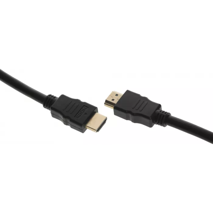 Кабель аудио-видео Buro HDMI 2.0 HDMI (m)/HDMI (m) 1м. позолоч.конт. черный (BHP HDMI 2.0-1)