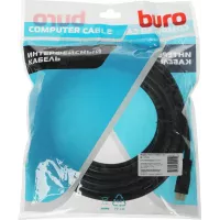 Кабель аудио-видео Buro HDMI 2.0 HDMI (m)/HDMI (m) 10м. позолоч.конт. черный (BHP HDMI 2.0-10)