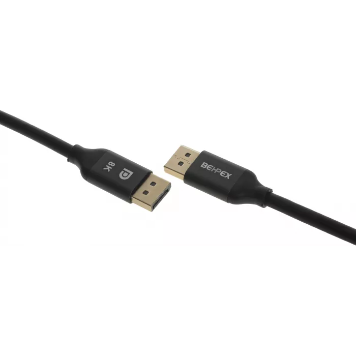 Кабель аудио-видео Ultra HD v1.4 DisplayPort (m)/DisplayPort (m) 1м. черный