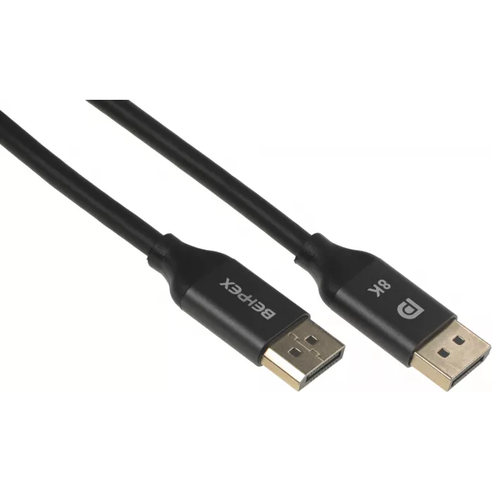 Кабель аудио-видео Ultra HD v1.4 DisplayPort (m)/DisplayPort (m) 1м. черный