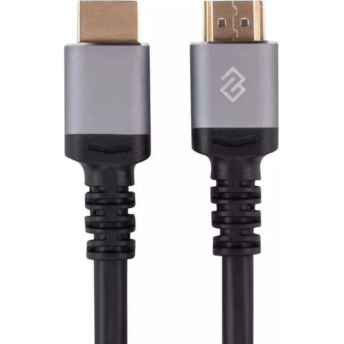 Кабель аудио-видео Digma D-HDMI-V2.0-3M HDMI (m)/HDMI (m) 3м. позолоч.конт. черный