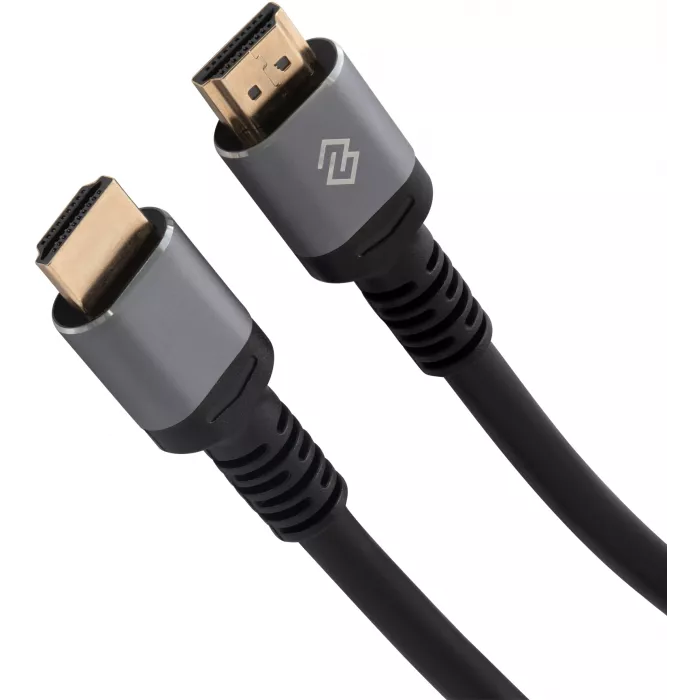 Кабель аудио-видео Digma D-HDMI-V2.0-3M HDMI (m)/HDMI (m) 3м. позолоч.конт. черный