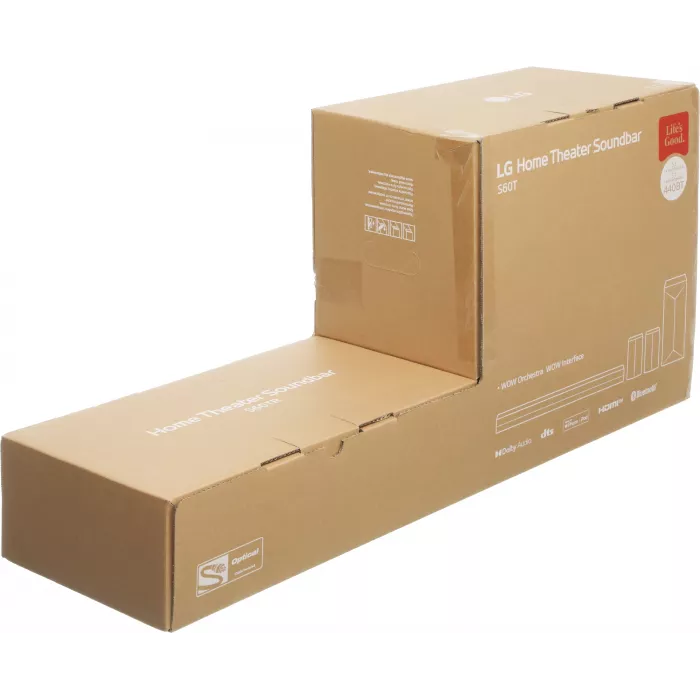 Саундбар LG S60TR 5.1 220Вт+220Вт черный
