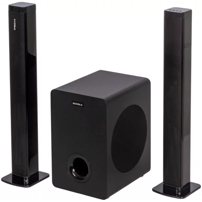 Саундбар Supra SSB-212 2.1 200Вт+400Вт черный