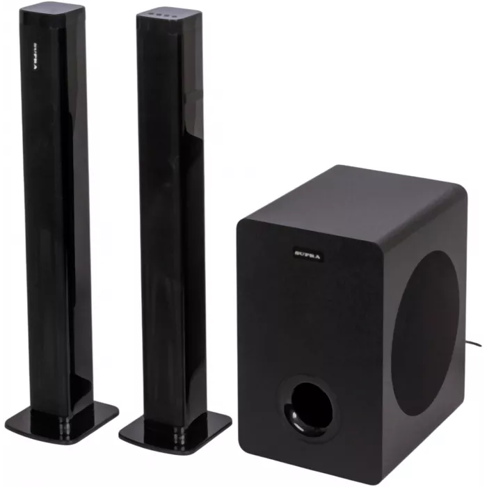 Саундбар Supra SSB-212 2.1 200Вт+400Вт черный