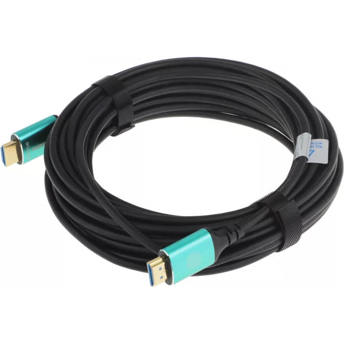 Кабель аудио-видео Cactus CS-HDMI-AOC-2.1-10 HDMI (m)/HDMI (m) 10м. позолоч.конт. черный