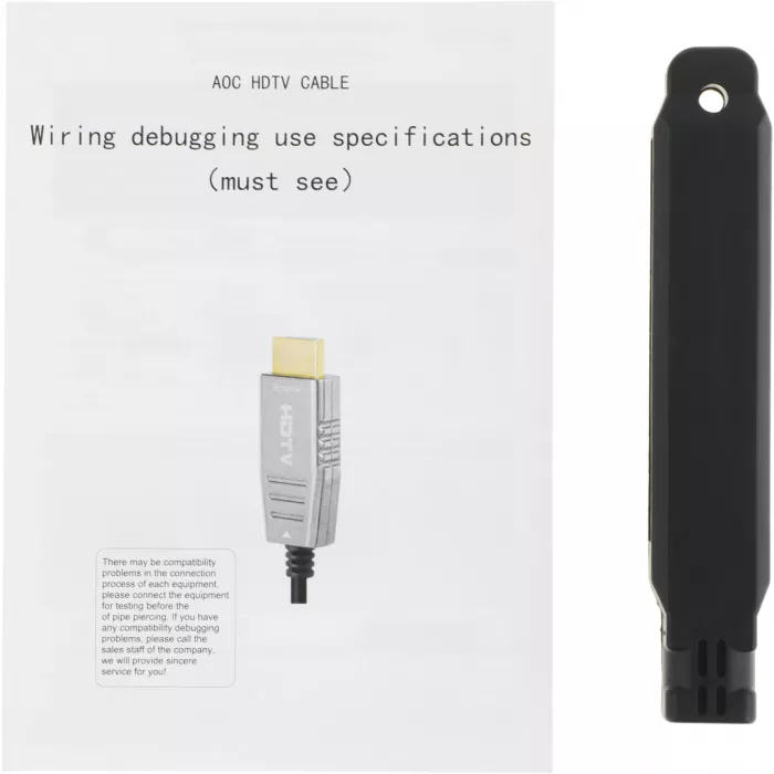 Кабель аудио-видео Cactus CS-HDMI-AOC-2.1-10 HDMI (m)/HDMI (m) 10м. позолоч.конт. черный